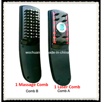 Electric Laser and Vibrating Hair Growth Comb, Hair Growth Massage Comb, Anti Hair Loss Comb, Lotion-Infusing Comb